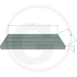 Fleetguard Secondary air filter