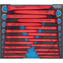 Hazet VDE single ring spanner set