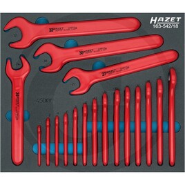 Hazet VDE single open-ended spanner set