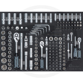 GRANIT BLACK EDITION Insert set, socket wrenches, imperial