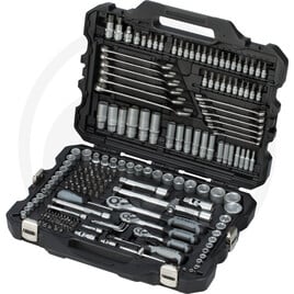 GRANIT BLACK EDITION Socket wrench and spanner set