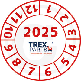 TREX.PARTS UVV - plaque 2025