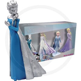 Bullyland 100 Years of Disney Platinum Frozen Set