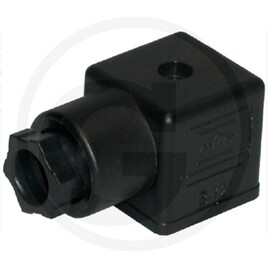 ORGAtop Standard Cubical Plug For Magnetic Coil 12V/24V, Ng06/Ng10