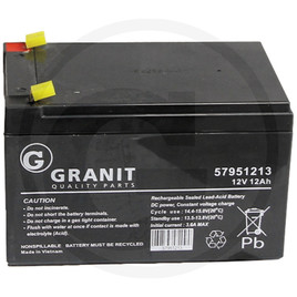 GRANIT Battery, 12 V / 12 Ah