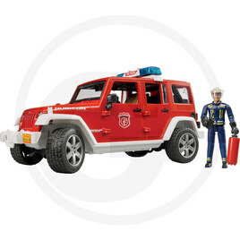 Bruder Jeep Wrangler Feuerwehr-Einsatzfahrzeug