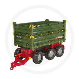 Rolly Toys Multi-trailer, 3 axles, green