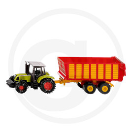 Siku Tractor with silage trailer