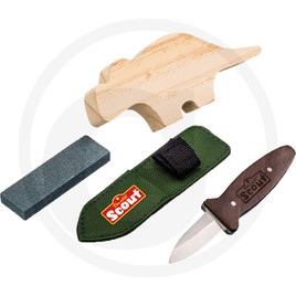 SCOUT carving set