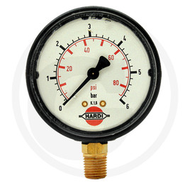 Hardi Glycerine-filled pressure gauge