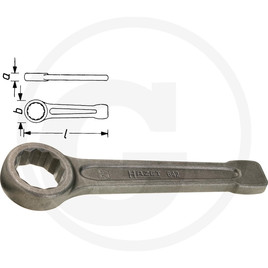 Hazet Ring slogging spanner