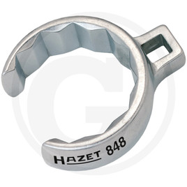 Hazet Open double hex ring spanner