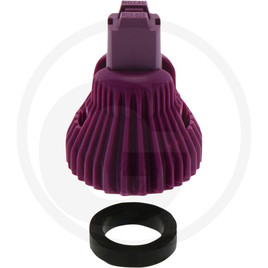 Nozal Flat-fan nozzle KWIX RDX Purple