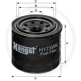 Hengst Fuel filter H173WK