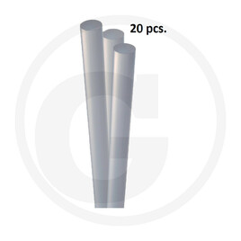 Glue sticks length 250 mm / 11 mm, pack 