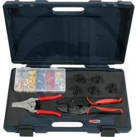 KS Tools Universal crimping tool set with automat